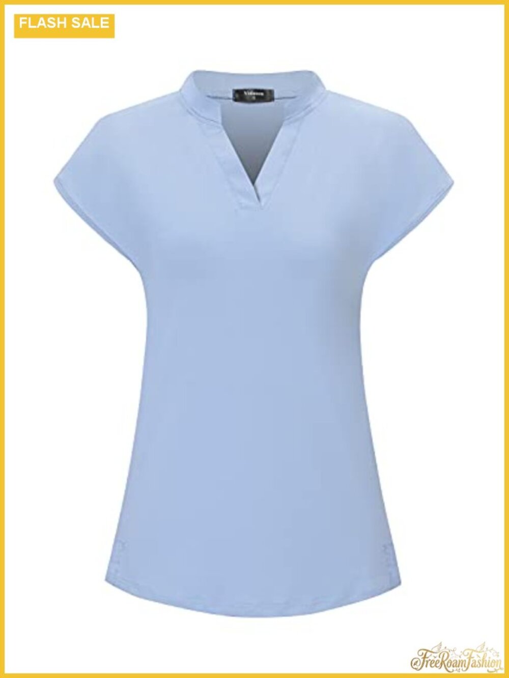V-Neck Polo Golf Tennis Shirt Women's Athletic Workout Top